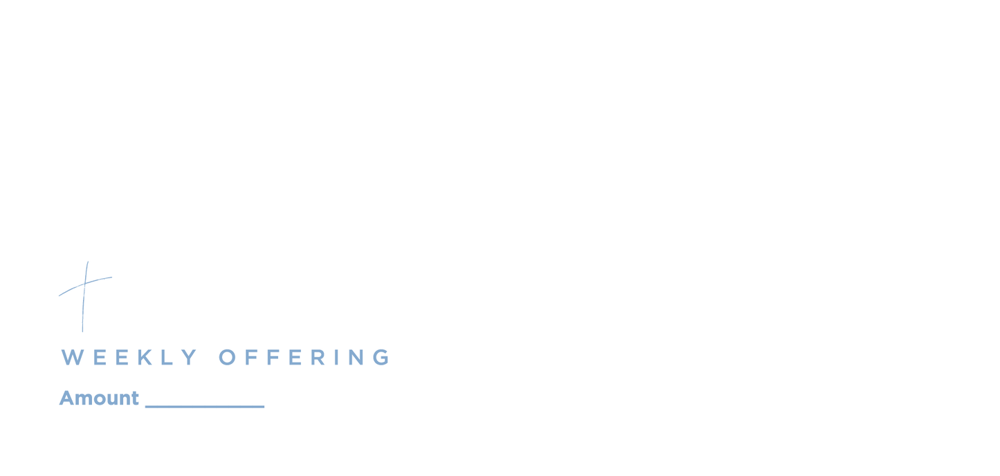 NCS Envelope Service Weekly Offering Envelope Back