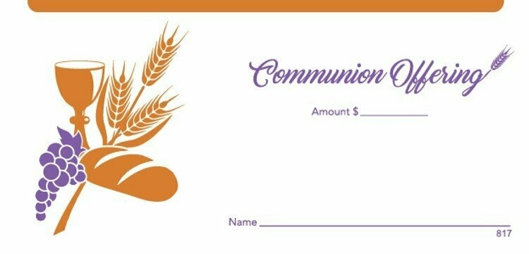 Communion Offering Envelope