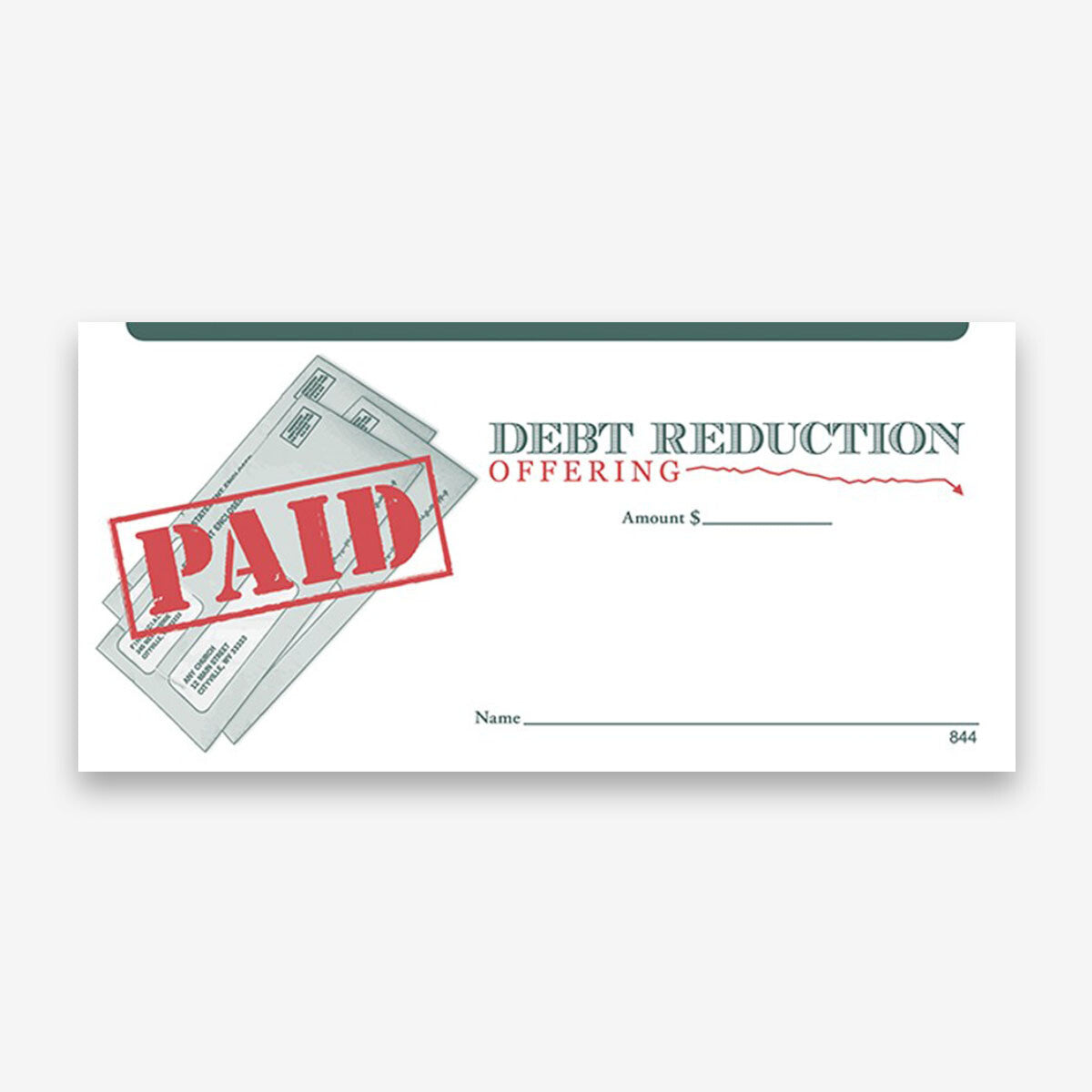 Debt Reduction Offering Envelope