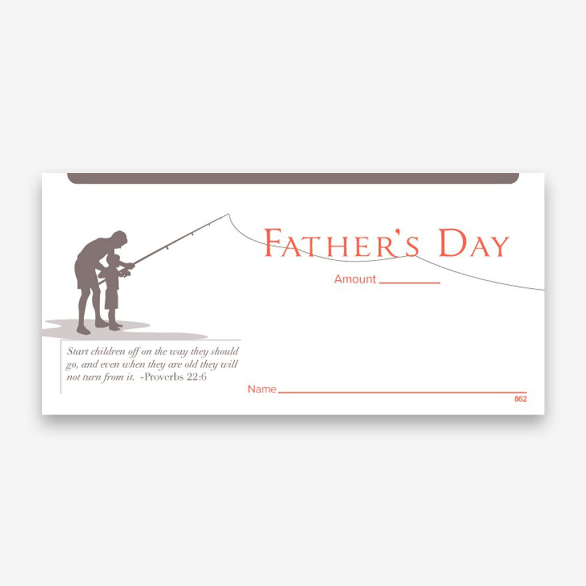 NCS National Church Solutions Fathers Day Offering Envelope