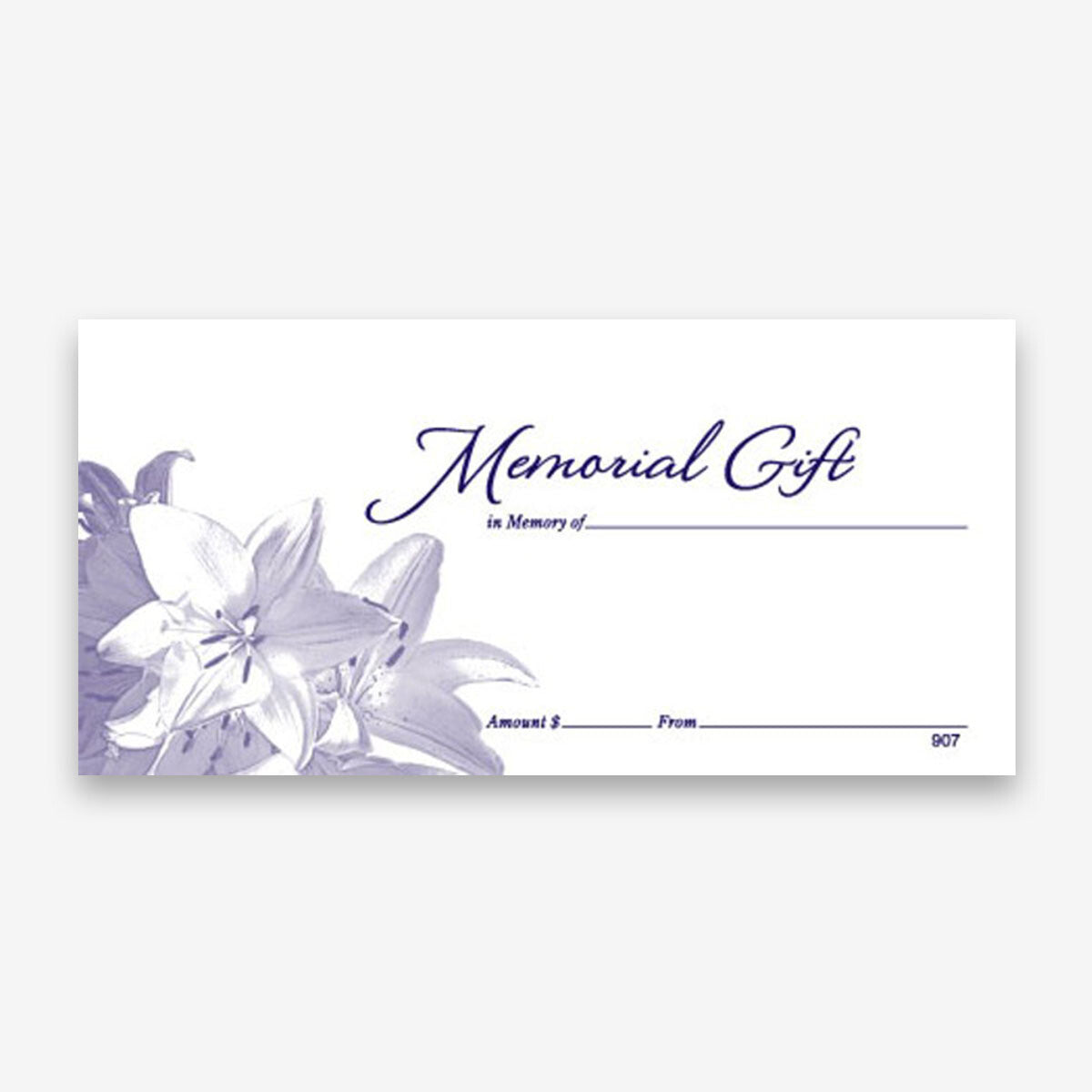 NCS National Church Solutions Memorial Gift Offering Envelope