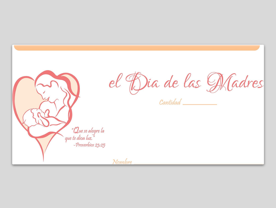 NCS National Church Solutions Mothers Day Offering Envelope Spanish