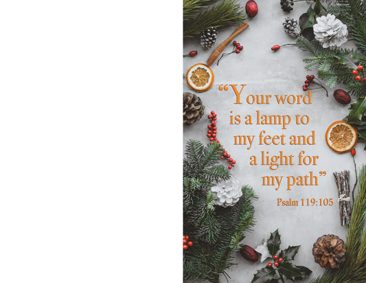 Christmas Bulletin - A Light for My Path - Pack of 25