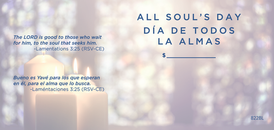 NCS Envelope Service All Souls Day Offering Envelope Bilingual