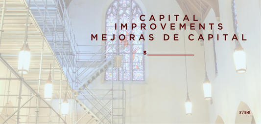 NCS Envelope Service Capital Improvements Offering Envelope Bilingual