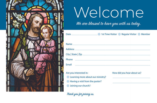 Christ Welcome Postcard