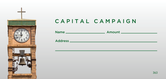 NCS Envelope Service Capital Campaign Offering Envelope