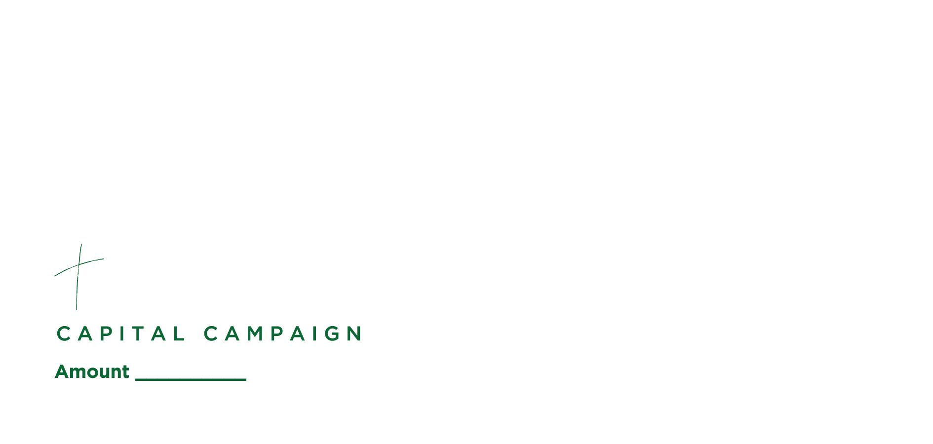 NCS Envelope Service Capital Campaign Offering Envelope Back