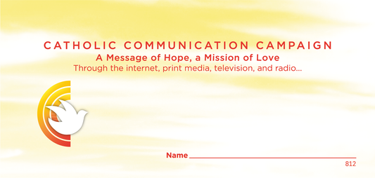 NCS Envelope Service Catholic Communication Campaign Offering Envelope