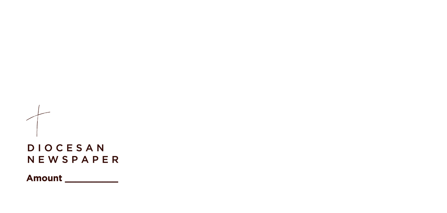 NCS Envelope Service Diocesan Newspaper Offering Envelope Back