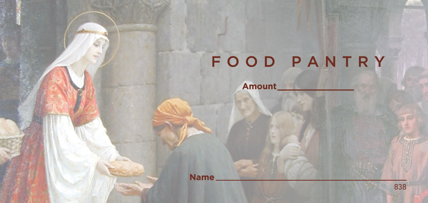 NCS Envelope Service Food Pantry Offering Envelope