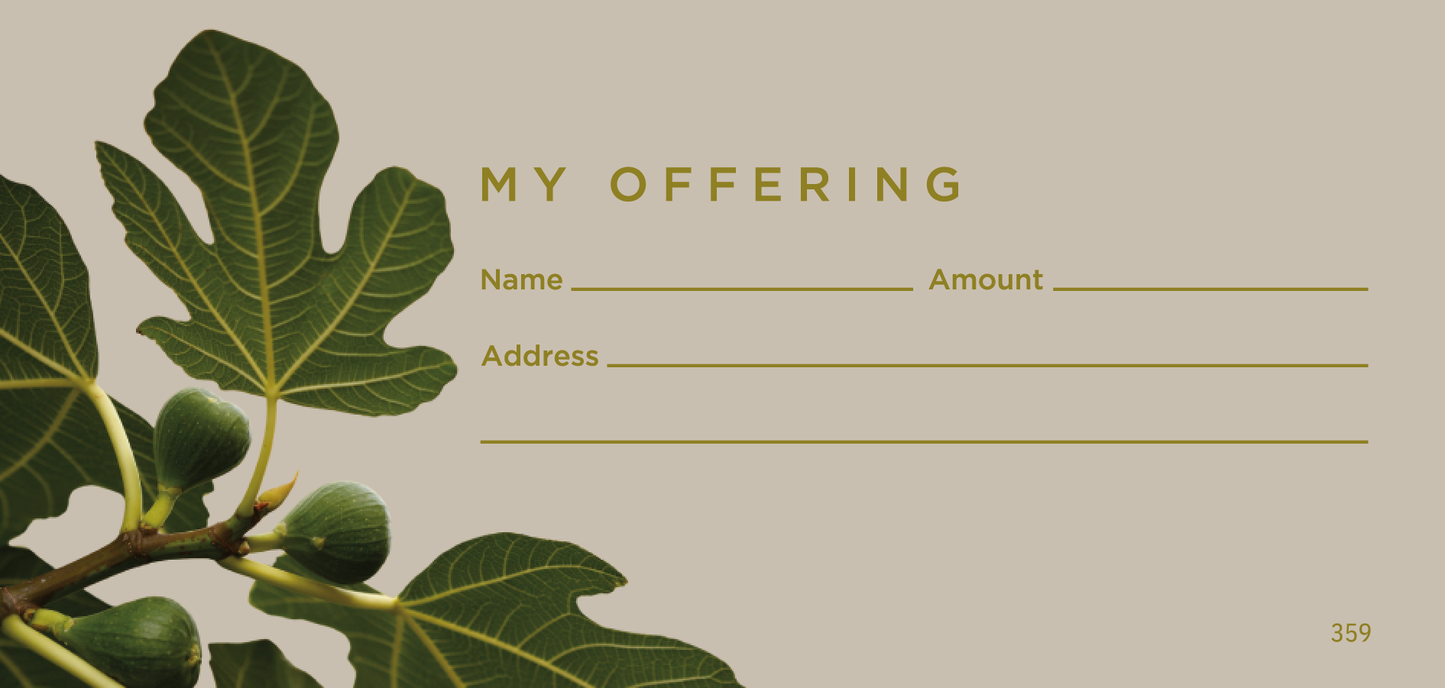 NCS Envelope Service My Offering Envelopes