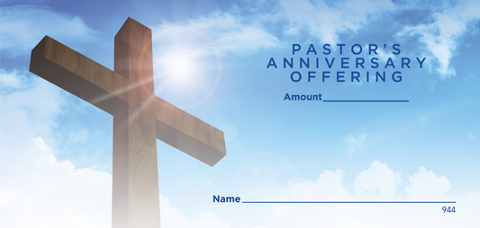 NCS Envelope Service Pastors Anniversary Offering Envelope