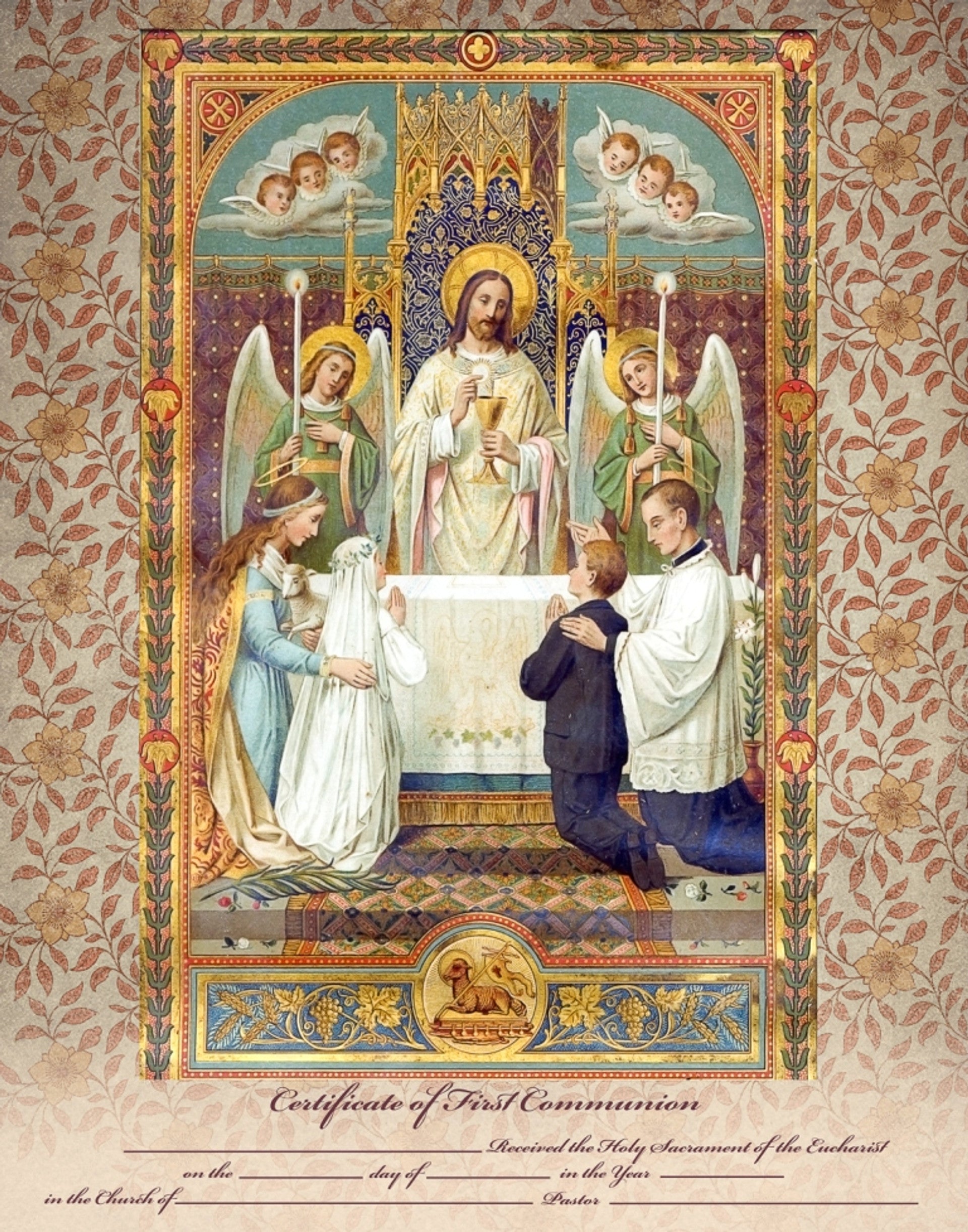 NCS Envelope Service Sacrament Certificate First Communion