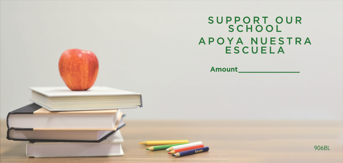 NCS Envelope Service Support Our School Bilingual Offering Envelope