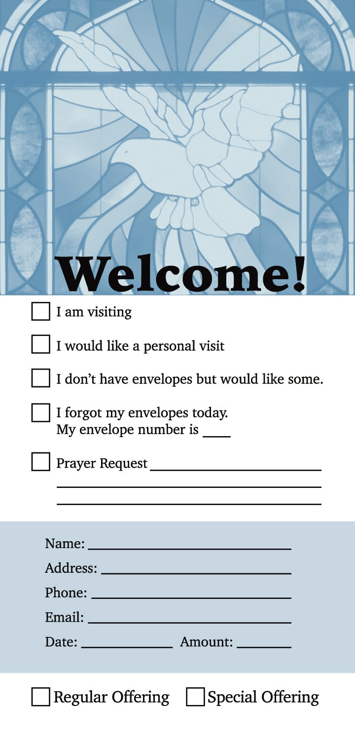 NCS Envelope Service Welcome Envelope Design 3