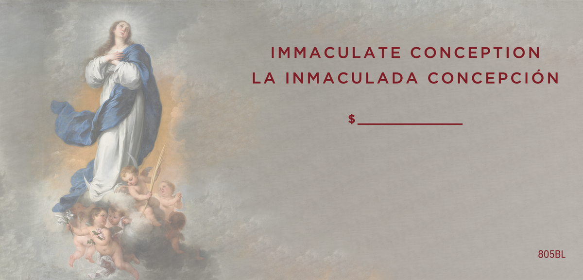 NCS Envelope Service Immaculate Conception Offering Envelope Bilingual