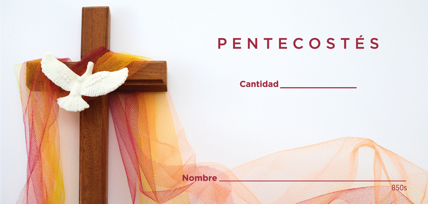 NCS Envelope Service Pentecost Offering Envelope Spanish 