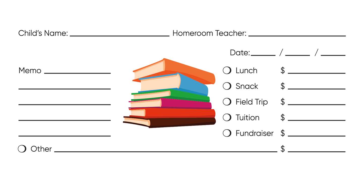 School envelopes lunch money envelopes field trip money envelopes by NCS Solutions