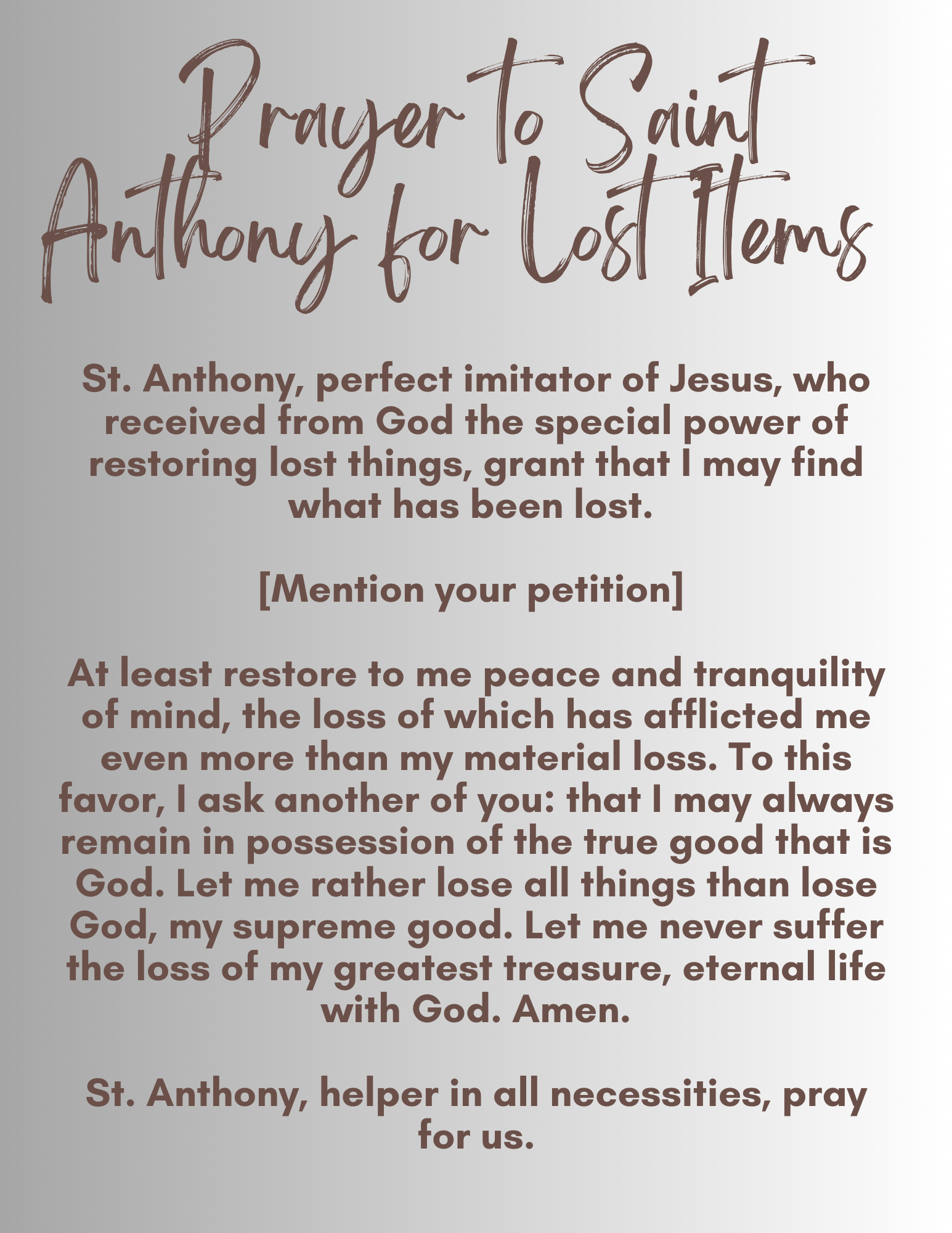 Payar Card Prayer Cards – National Church Solutions