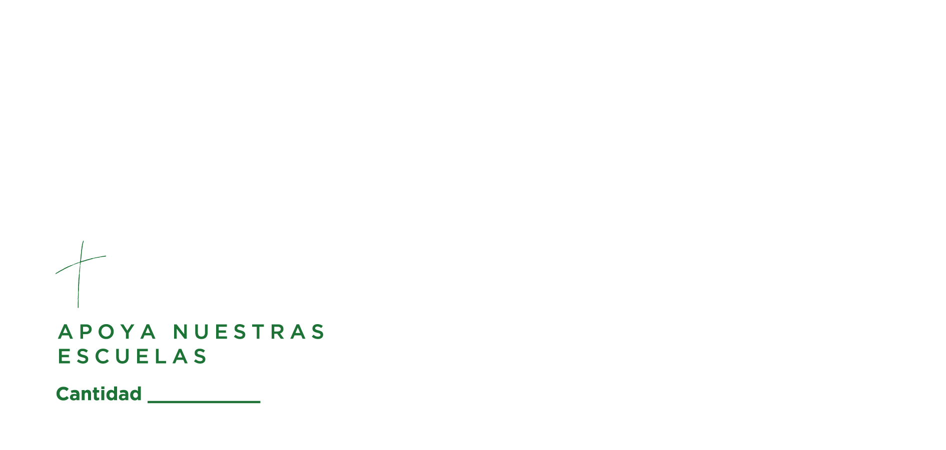 NCS Envelope Service Support Our Schools Spanish Envelope Back