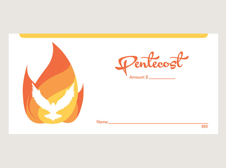 NCS National Church Solutions Pentecost Offering Envelope