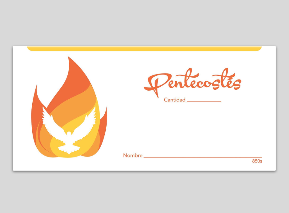NCS National Church Solutions Pentecost Offering Envelope Spanish