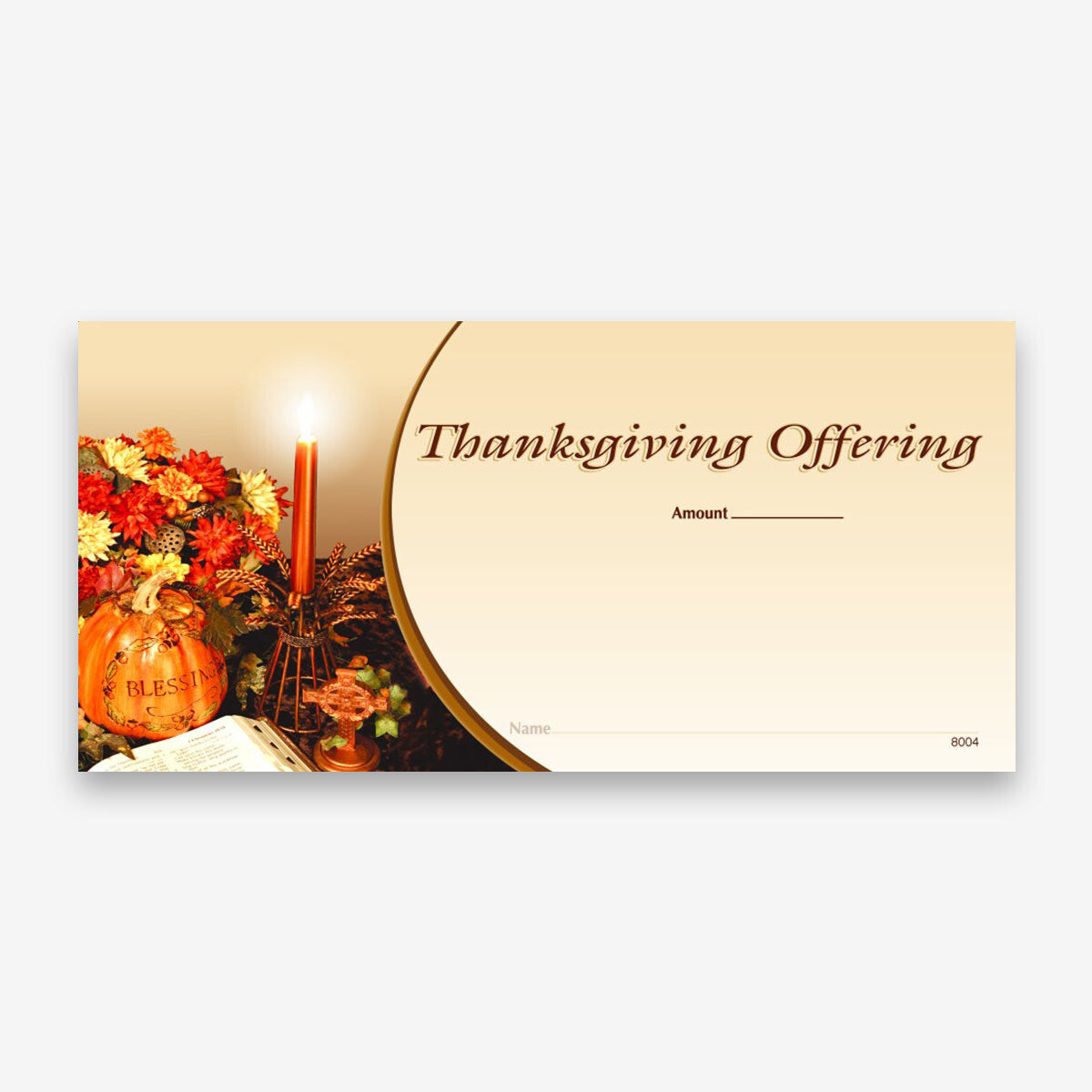 NCS National Church Solutions Premium Thanksgiving Offering Envelope