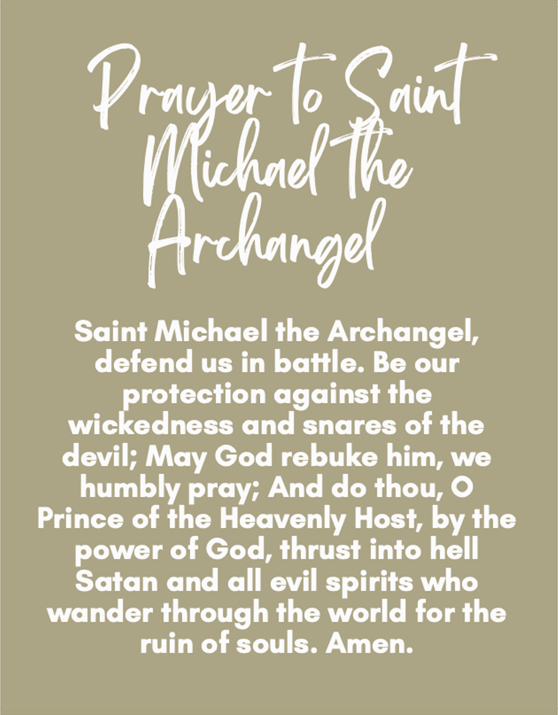 st-michael-the-archangel-prayer-card-packs-of-10-100-or-250-national-church-solutions for Free Printable St Michael Prayer Card Printable St Michael the Archangel Prayer Card (Packs of 10, 100 or 250) – National Church Solutions for Free Printable St Michael Prayer Card Printable