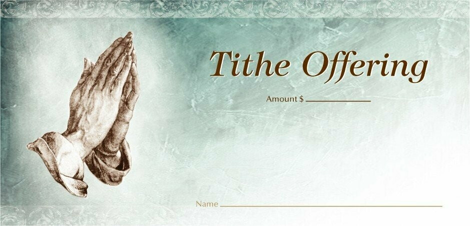 Tithe Offering Envelope – National Church Solutions