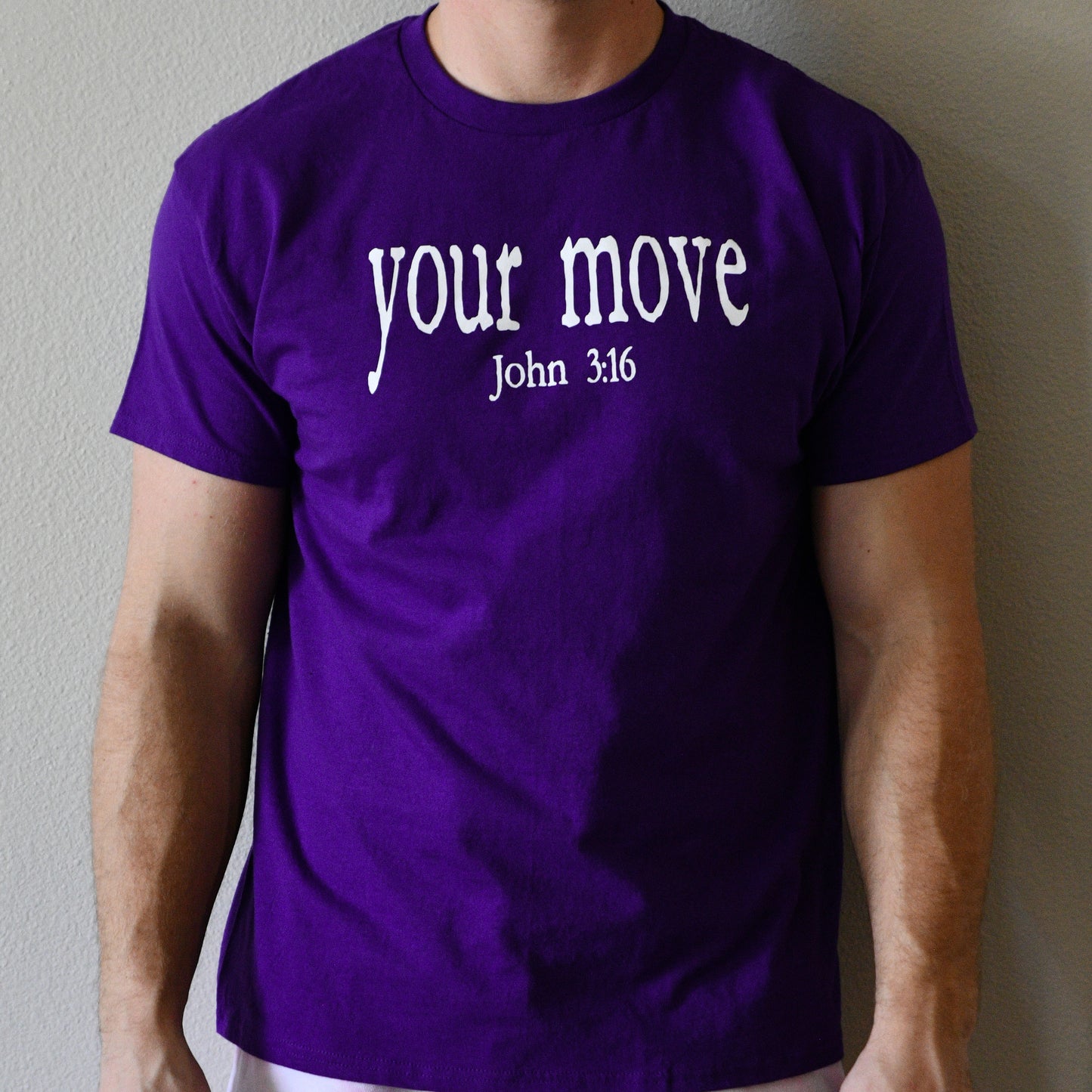 Your Move - John 3:16 - 5 Sizes, 4 Colors Available
